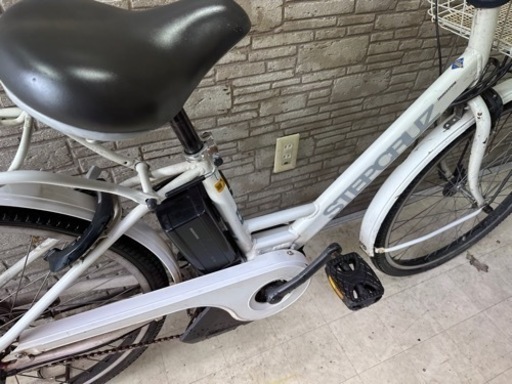 東京23区配達無料　新基準 ブリヂストン ステップクルーズ　8.7Ah リチウム 電動自転車 中古　BS 1203