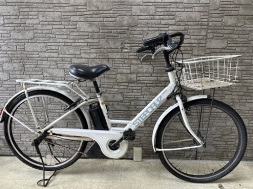 東京23区配達無料　新基準 ブリヂストン ステップクルーズ　8.7Ah リチウム 電動自転車 中古　BS 1203