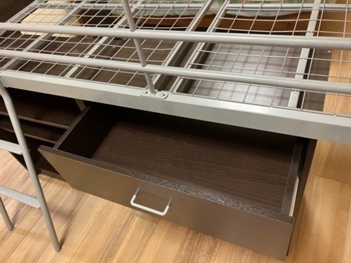 ニトリ　システムベッド（ベッド・棚・チェスト・ハシゴ付）