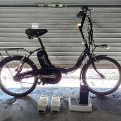 電動アシスト自転車中古 YAMAHA PAS CITY 内装3段変速 手元スイッチ