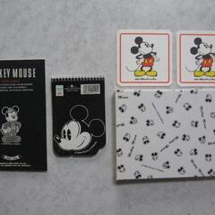 Disnyディズニー★MickeyMouseメモ帳コースター/4種類