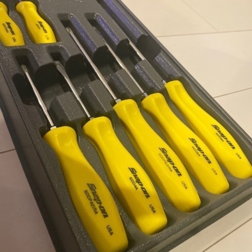 ✨新品✨️スナップオン Snap on ハイビズ 旧グリップ ドライバーセット