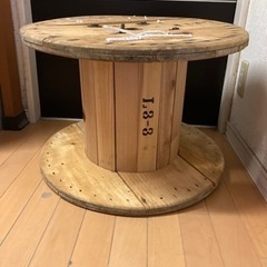 ケーブルドラムになります^ - ^DIY^ - ^テーブル╰(*´︶`*)╯♡棚(*´∇｀*)インテリア良さそうですの画像