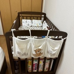 譲ります。赤ちゃんベット　ベビーベッドの画像