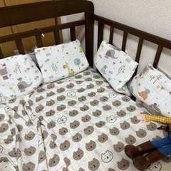 譲ります。赤ちゃんベット　ベビーベッドの画像