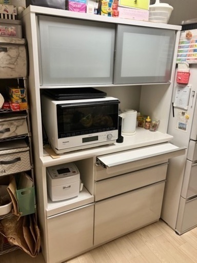 【値下げ】収納 食器棚 松田家具Fancy W1200 6/24まで