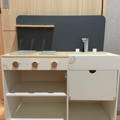 キッチン　木製おもちゃ　セットの画像