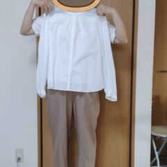 ★これからの季節に大活躍！試着のみ未使用のシャツブラウス2点セット！の画像