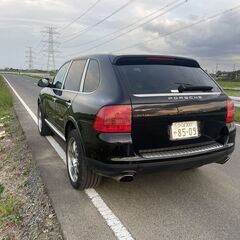 ポルシェカイエン車検５年１２月まで社外ナビフルセグテレビバックモニタ４WDの画像