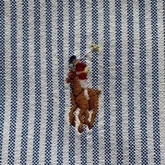 ラルフローレン◇RALPH LAUREN ボタンダウンシャツ ストライプ 長袖シャツ スリムフィット XLの画像