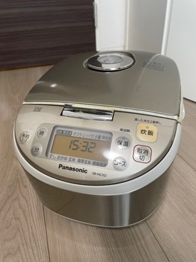 Panasonic IHジャー炊飯器 SR-HG102