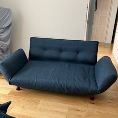無料　ソファーベッドあげます。の画像