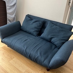 無料　ソファーベッドあげます。の画像