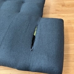 無料　ソファーベッドあげます。の画像