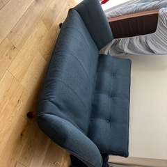 無料　ソファーベッドあげます。の画像
