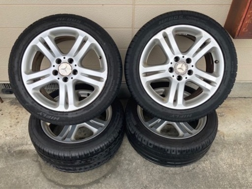 245/45/17/PCD112サマータイヤ+ホイル