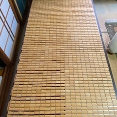 シングルベッド　竹マット付きの画像