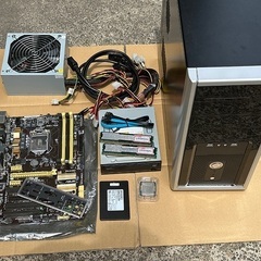 PC組立キット　ご自分でPCを組んでみたい方へ、パーツ一式です！