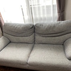 ニトリ　三人がけソファ