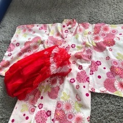 浴衣　和柄　3~4歳　の画像