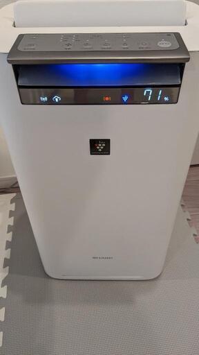 【値下げしました！】SHARP 加湿空気清浄機 KI-JS50-W