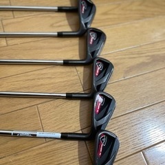 【中古】(6本セット)キャロウェイ RAZR(レイザー) X ツアー アイアン (日本仕様) NSプロ 950GH 5.〜9.Pの画像