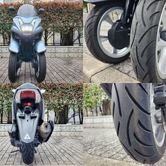 【普通免許仕様もOK】点検整備保証付トリシティ125 SEC1Jブルーコア Gヒーター 2.8万km台★TRIX羽田★の画像