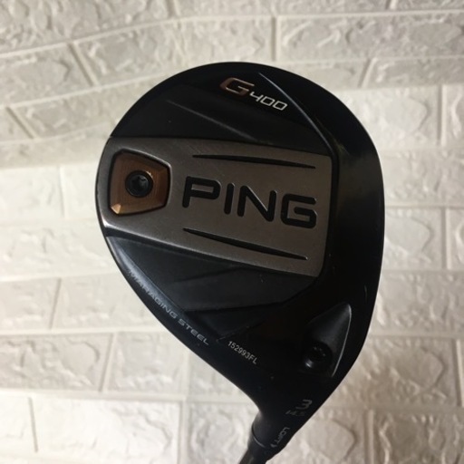 Ping ピンゴルフ G400 3W フェアウェイウッド　Alta Jcb Sフレックス