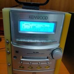ケンウッドミニコンポ　ジャンク品扱いの画像