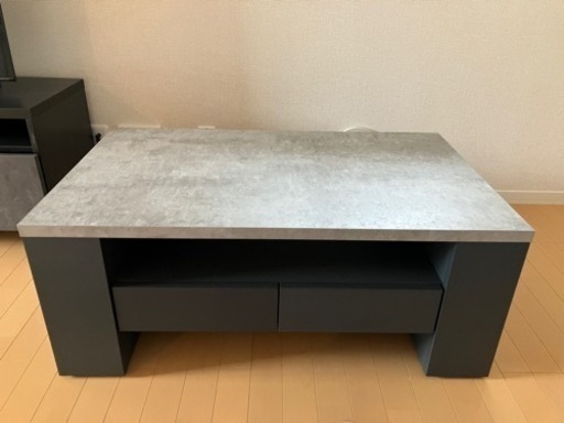 【50%オフ！】ほぼ新品！バイカラーセンターテーブル