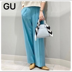 【新品未使用】カットソースラックス GU