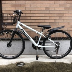 譲渡決定終了〜通勤通学向け シティサイクル 26インチ 18段変速