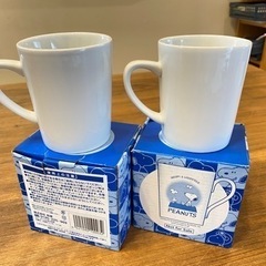【新品】スヌーピー マグカップ 2個セットの画像