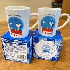 【新品】スヌーピー マグカップ 2個セット