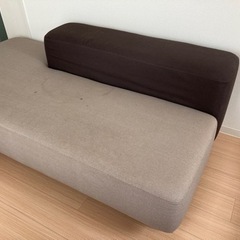 無印良品　ソファベンチ(廃盤) ベージュ 無印良品ソファベンチ(廃盤) ベージュ