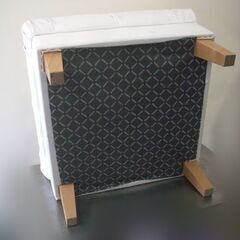 美品本革・ソファベンチ・オットマン本体・ベンチスツール・鋲打  【自社配送は札幌市内限定】店頭お引き取り歓迎の画像
