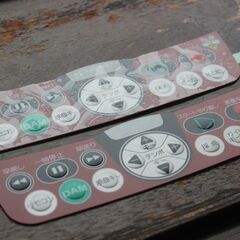 カラオケ/DAM純正品・デンモク文字ボタン・2個セットの画像