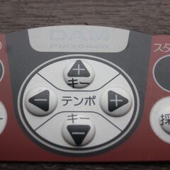 カラオケ/DAM純正品・デンモク文字ボタン・2個セットの画像