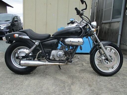 MAGNA FIFTY　マグナ50　ス－パートラップマフラー　エンジン始動動画あり