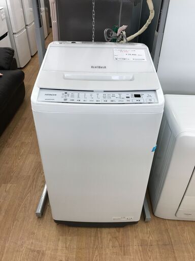 ★ジモティ割あり★ HITACHI 洗濯機 7kgkg 年式2022 動作確認／クリーニング済み KJ2086