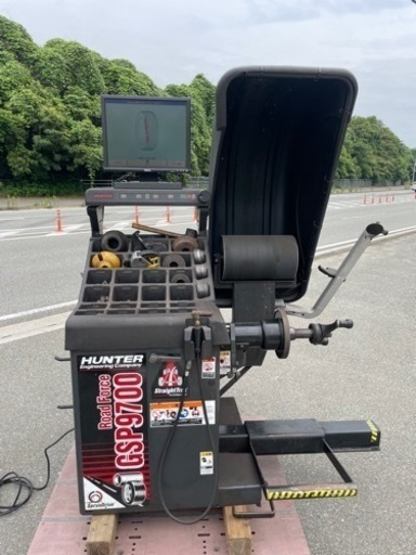 ☆ 中古品 イヤサカ ホイールバランサー GSP9700 三相200V 通電確認済み ジャンク☆