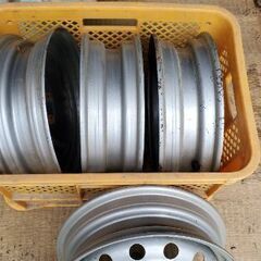 12インチ鉄ホイール中古品4個セット　NISSAN　クリッパー純...