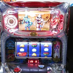 パチスロ実機 聖闘士星矢 コイン不用機 ドアキー付き スロット機|江別市のリサイクルショップドロップの画像