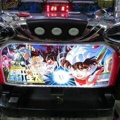 パチスロ実機 聖闘士星矢 コイン不用機 ドアキー付き スロット機|江別市のリサイクルショップドロップの画像