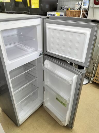 SHARP SJ-H12D-S 118L 2019年製 冷蔵庫