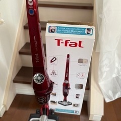 【値下げ】コードレススティッククリーナー　T-fal
