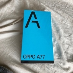 未開封！OPPO A77の画像