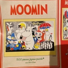 ムーミン　未完成　パズル　500ピースの画像