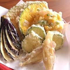 夏の天ぷら・発芽玄米の甘酒・べったら漬ほか