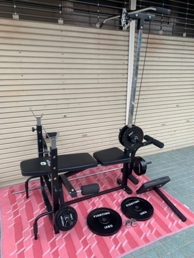 ※終了※【定価７万円ほど】フィットネス★筋トレ セット ダンベル バーベルシャフト